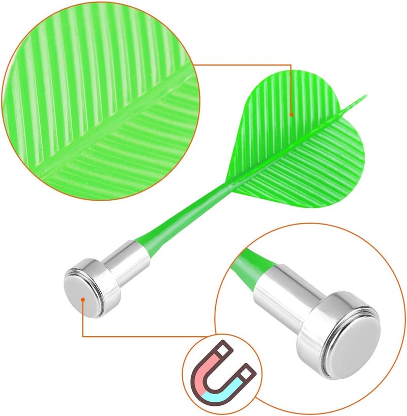 Yalis Magnetic Darts, Replacement Plastic Dart Game Safety Darts - Image 3